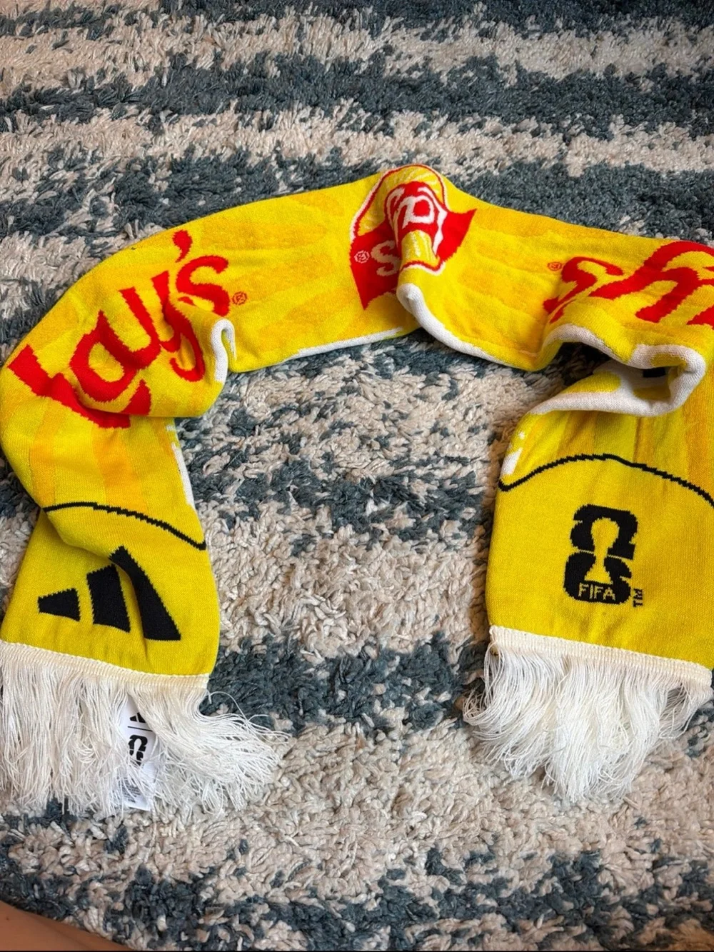 Lay's x Adidas Yellow FIFA World Cup Scarf